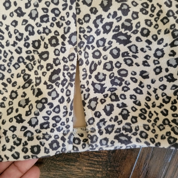 HaveVelour animal print mini Skirt Size s NWT - Picture 4 of 9